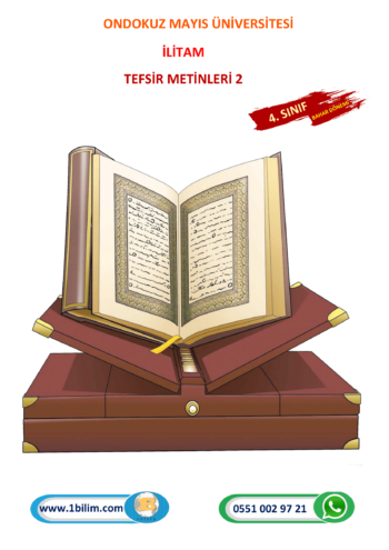 Tefsir Metinleri 2 (Yatay Baskı)