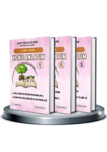 3.Sınıf 6 Ders Konu Anlatım (GÜZ)