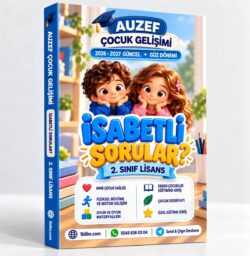 2.Sınıf 6 Ders Lisans İsabetli Sorular (GÜZ)