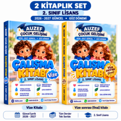 2.Sınıf 6 Ders Lisans Çalışma Kitabı (GÜZ)