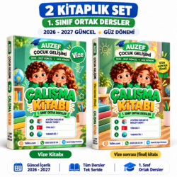 1.Sınıf 3 Ders (Ortak Dersler) Çalışma Kitabı (GÜZ)