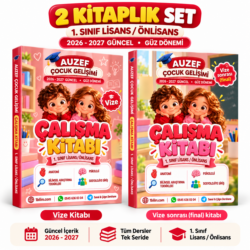 1.Sınıf 4 Ders Çalışma Kitabı (GÜZ)