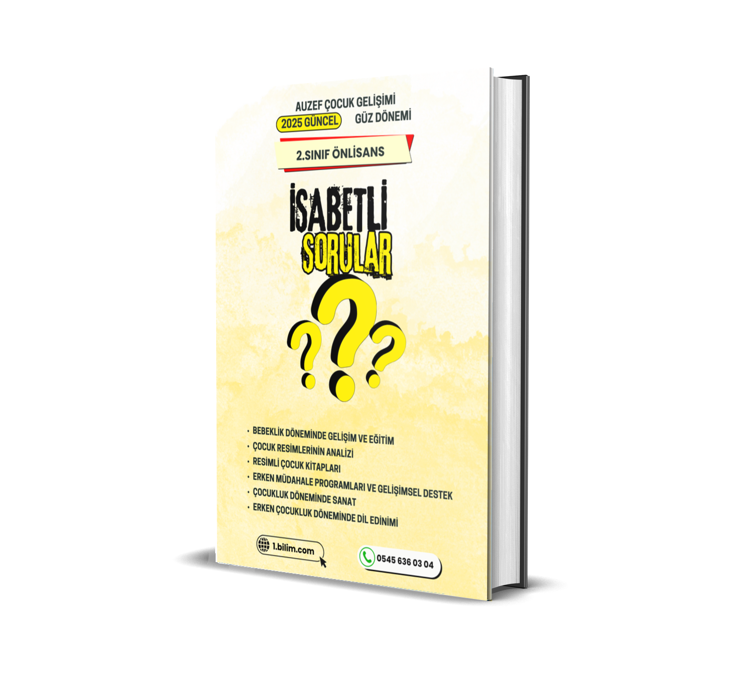 2.Sınıf 6 Ders Önlisans İsabetli Sorular (GÜZ)